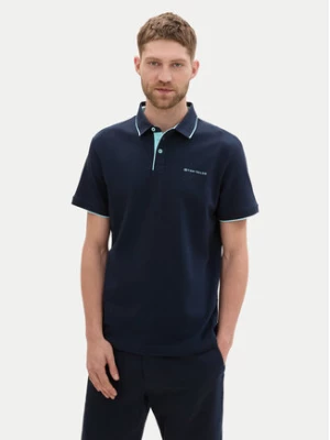Tom Tailor Polo 1041872 Granatowy Regular Fit