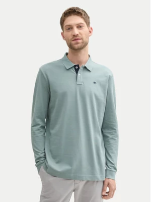 Tom Tailor Polo 1043278 Zielony Regular Fit