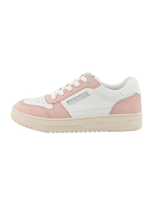 Tom Tailor Sneakersy w kolorze biało-jasnoróżowo-beżowym rozmiar: 39