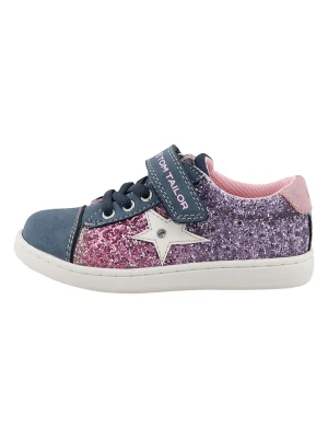 Tom Tailor Sneakersy w kolorze granatowo-jasnoróżowym rozmiar: 38