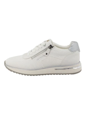 Tom Tailor Sneakersy w kolorze srebrno-białym rozmiar: 36