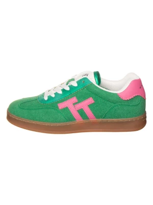 Tom Tailor Sneakersy w kolorze zielono-różowym rozmiar: 36