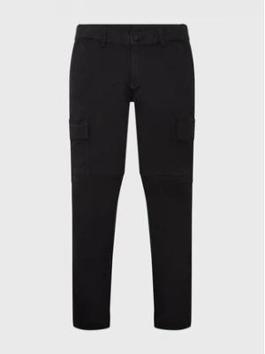 Tom Tailor Spodnie materiałowe 1034935 Czarny Regular Fit