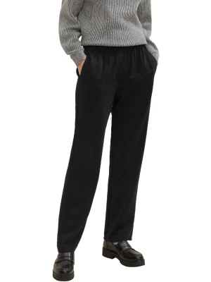Tom Tailor Spodnie w kolorze czarnym rozmiar: W40/L32