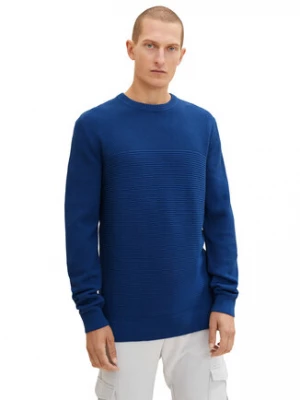Tom Tailor Sweter 1032302 Niebieski Regular Fit