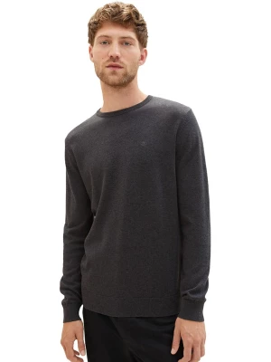 Tom Tailor Sweter w kolorze antracytowym rozmiar: XL