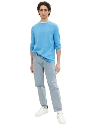 Tom Tailor Sweter w kolorze błękitnym rozmiar: L