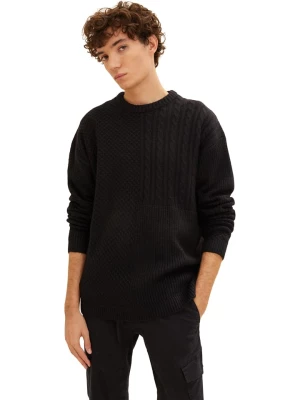 Tom Tailor Sweter w kolorze czarnym rozmiar: S