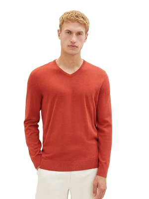 Tom Tailor Sweter w kolorze czerwonym rozmiar: M
