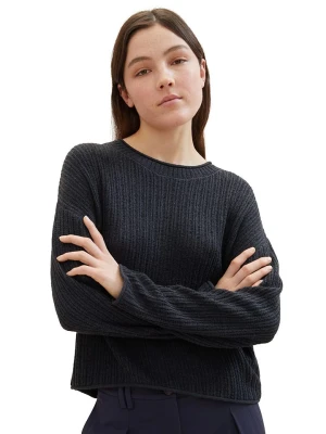 Tom Tailor Sweter w kolorze granatowym rozmiar: S