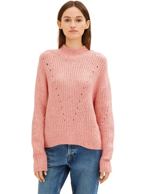 Tom Tailor Sweter w kolorze jasnoróżowym rozmiar: XL