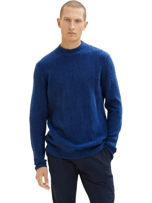 Tom Tailor Sweter w kolorze niebieskim rozmiar: M