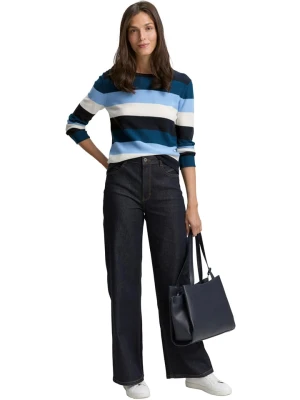 Tom Tailor Sweter w kolorze niebiesko-granatowo-czarnym rozmiar: M