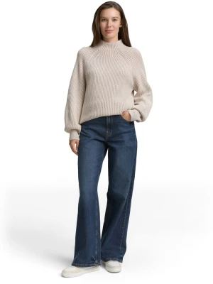 Tom Tailor Sweter w kolorze szarobrązowym rozmiar: M