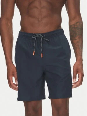 Tom Tailor Szorty kąpielowe 1045069 Granatowy Regular Fit