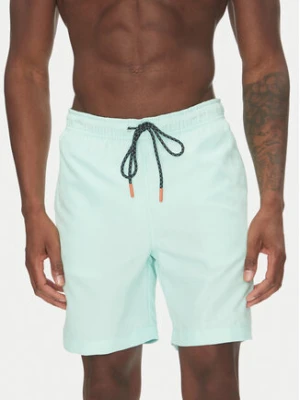 Tom Tailor Szorty kąpielowe 1045069 Zielony Regular Fit