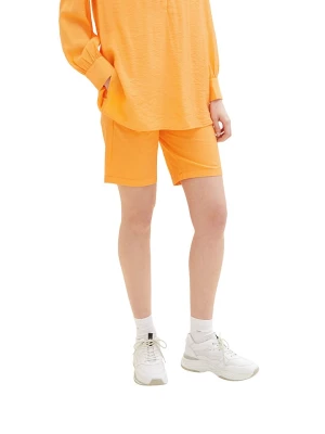 Tom Tailor Szorty w kolorze pomarańczowym rozmiar: 42