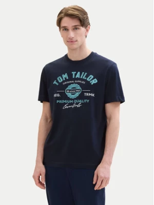 Tom Tailor T-Shirt 1037735 Granatowy Regular Fit