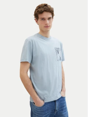 Tom Tailor T-Shirt 1040945 Błękitny Regular Fit