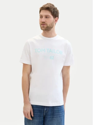 Tom Tailor T-Shirt 1041871 Biały Regular Fit