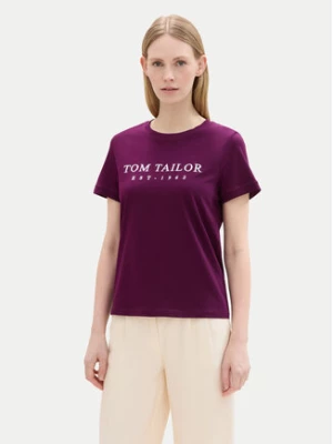 Tom Tailor T-Shirt 1043695 Fioletowy Regular Fit