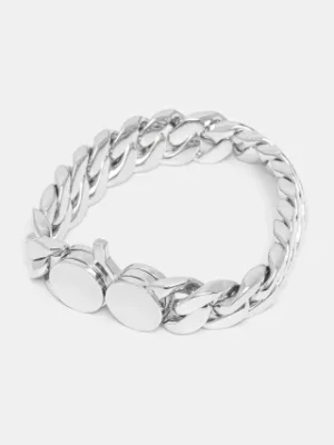 Tom Wood bransoletka srebrna Danny Bracelet Slim damska 101304.7.7