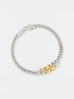 Tom Wood bransoletka srebrna Dean Bracelet Duo damska 101252