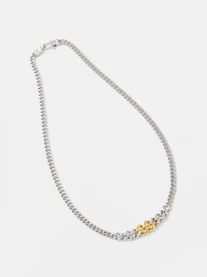 Tom Wood naszyjnik srebrny Dean Chain Duo 101250