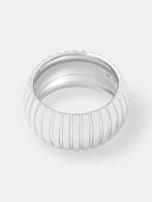 Tom Wood pierścionek srebrny Tubogas Ring Medium