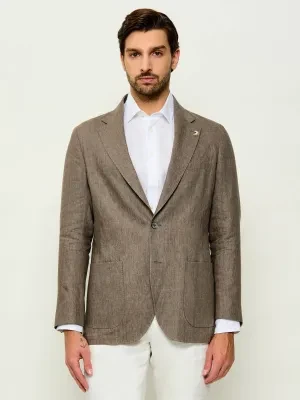 Tombolini Lniana marynarka | Regular Fit