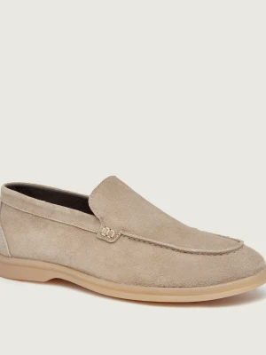 Tombolini Loafersy | zamsz beżowy