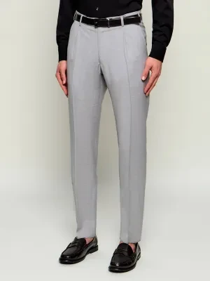 Tombolini Wełniane spodnie | Slim Fit