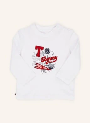 Tommy Hilfiger 2-Częściowy Zestaw: Koszulka Z Długim Rękawem Varsity weiss
