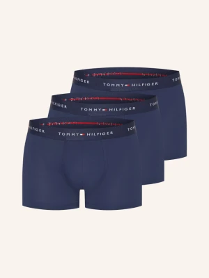Tommy Hilfiger 3-Pak Bokserek blau GRANATOWY
