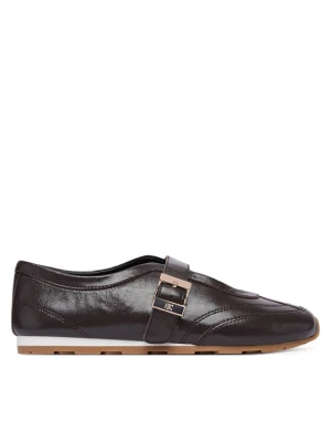 Tommy Hilfiger Baleriny Bella Ballet Mary Jane FW0FW09416 Brązowy