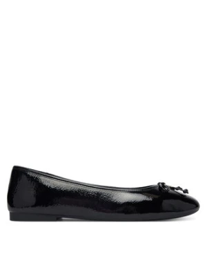 Tommy Hilfiger Baleriny Hilifger Patent Ballet FW0FW09005 Czarny