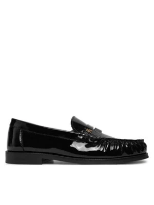 Tommy Hilfiger Baleriny Loafer Mit Label-Detail FW0FW08565 Czarny