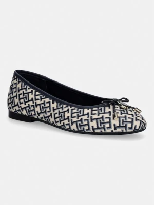 Tommy Hilfiger baleriny TH CHARM JACQUARD BALLERINA