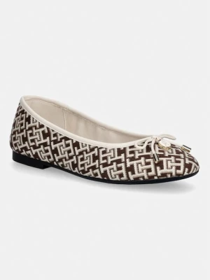 Tommy Hilfiger baleriny TH CHARM JACQUARD BALLERINA