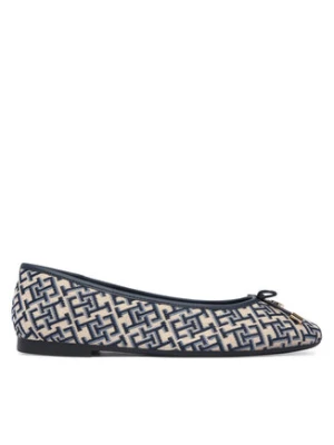 Tommy Hilfiger Baleriny Th Charm Jacquard Ballerina FW0FW09504 Kolorowy