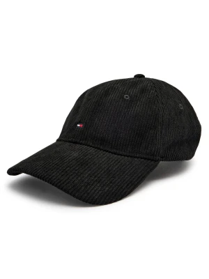 Tommy Hilfiger Bejsbolówka | sztruks czarny
