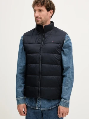 Tommy Hilfiger bezrękawnik kolor granatowy przejściowy MW0MW41981