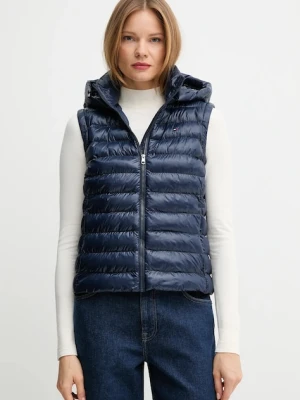 Tommy Hilfiger bezrękawnik kolor granatowy zimowy WW0WW47352
