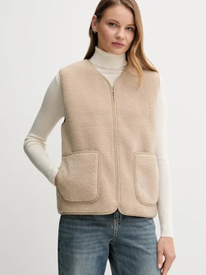 Tommy Hilfiger bezrękawnik kolor zielony przejściowy WW0WW49315