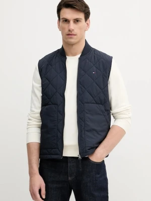 Tommy Hilfiger bezrękawnik męski kolor granatowy przejściowy MW0MW39647