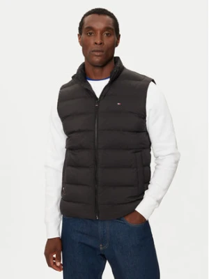 Tommy Hilfiger Bezrękawnik MW0MW37255 Czarny Regular Fit