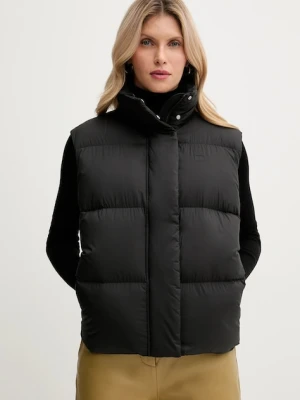 Tommy Hilfiger bezrękawnik puchowy kolor czarny zimowy WW0WW45716