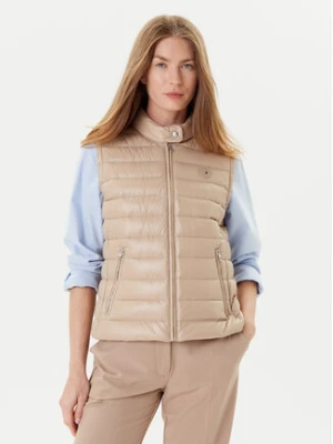 Tommy Hilfiger Bezrękawnik WW0WW45499 Beżowy Regular Fit