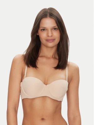 Tommy Hilfiger Biustonosz bardotka UW0UW05378 Beżowy
