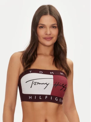 Tommy Hilfiger Biustonosz bezfiszbinowy UW0UW05608 Bordowy